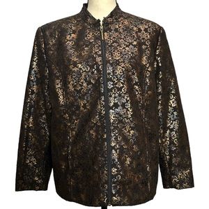 Kim Rogers Blazer 14P Lined Suede Feel Jacket